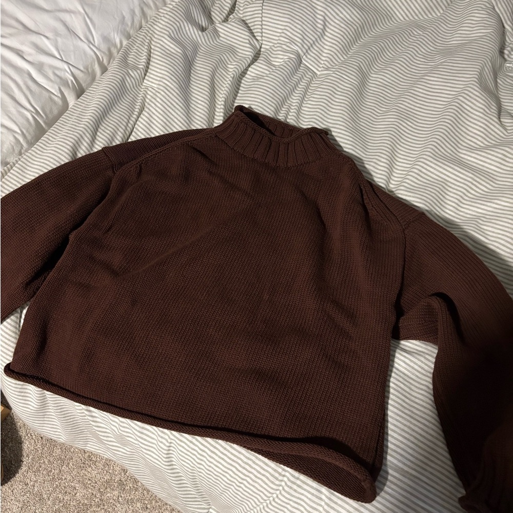 2025 J. Crew rollneck sweater